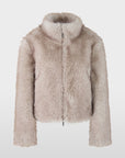 Marc Cain - ZC 12.07 W64 | 182 - Jas van fake fur - smoke