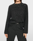 Marc Cain - ZC 41.35 M57 | 842 - Pull alpacamix glitter - anthraciet