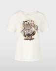 Marc Cain - ZC 48.32 J53 | 110 - T-shirt schaap - off-white
