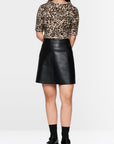 Marc Cain - ZC 48.45 J26 | 606 - Shirt luipaardprint - soft cappuccino