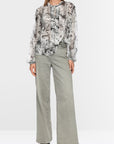 Marc Cain - ZC 51.22 W74 | 182 - Shirtbloes cityprint - stone