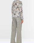 Marc Cain - ZC 51.22 W74 | 182 - Shirtbloes cityprint - stone