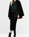 Marc Cain - ZC 51.32 W82 | 556 - Blouse print strik - zwart groen
