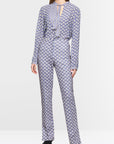 Marc Cain - ZC 81.08 J06 | 774 - Broek print FATSA - violet