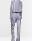 Marc Cain - ZC 81.08 J06 | 774 - Broek print FATSA - violet