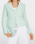 Marc Cain - YC 34.28 M35 | 504 - Blazer kort 1 knoop - mint