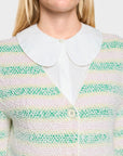 Marc Cain Collections – Bouclé-Cardigan – Bright Jade – AC 39.10 M18 | 550