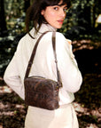 Marie Martens Bento schoudertas – Brown Python