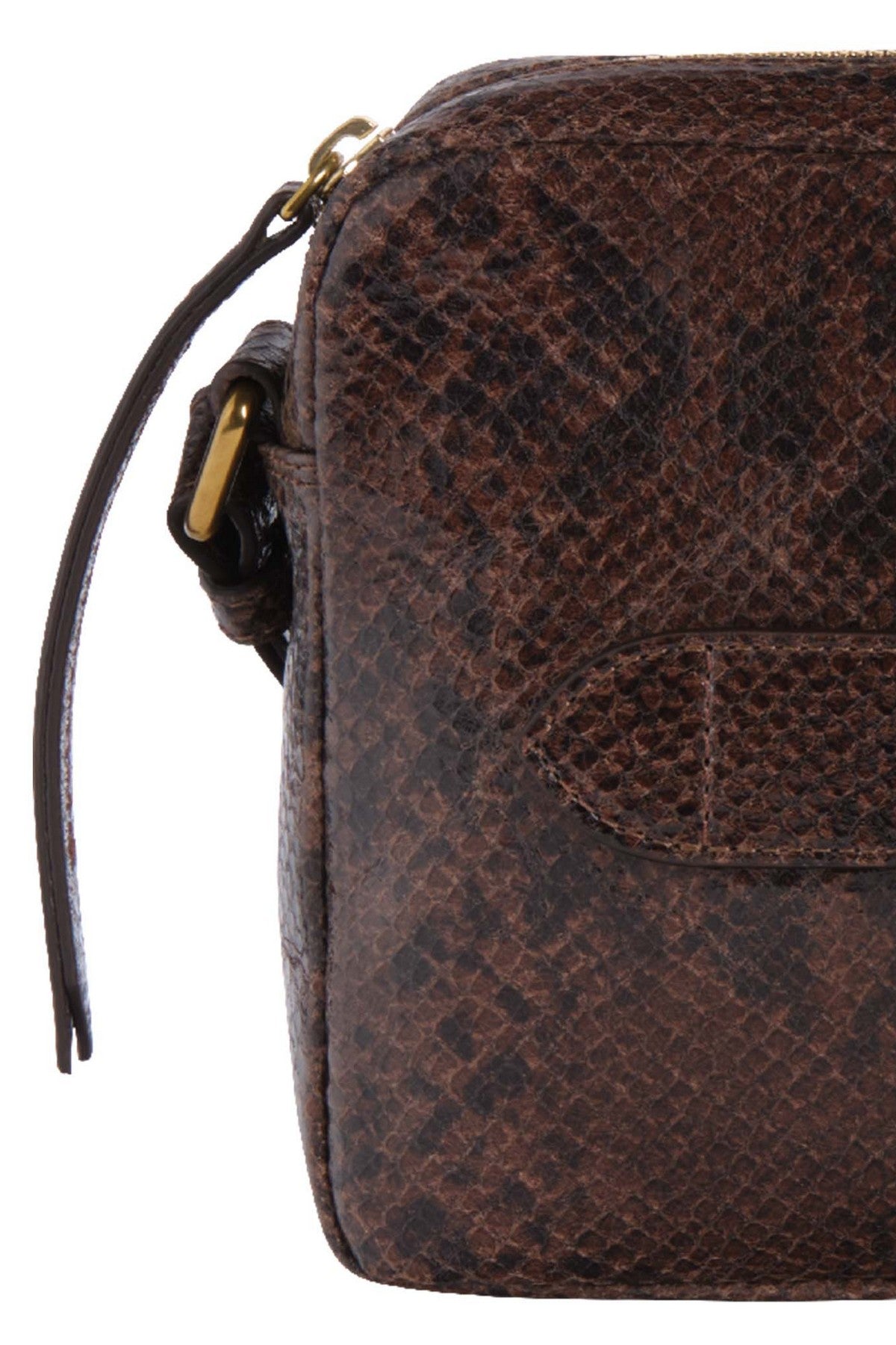 Marie Martens Bento schoudertas – Brown Python