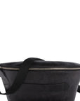 Marie Martens Coachella XL crossbody- en heuptas – Black Python