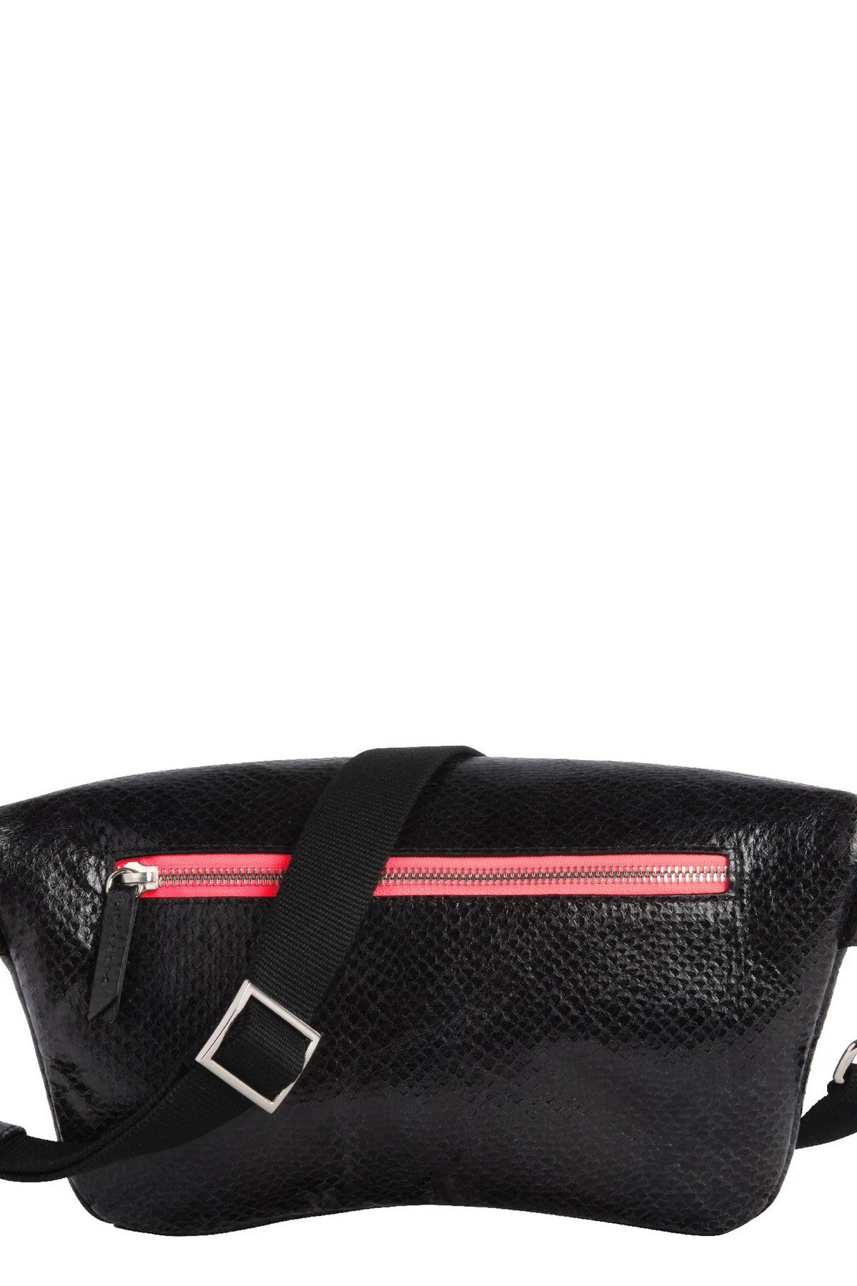 Marie Martens Coachella XL crossbody- en heuptas – Black Python