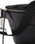 Marie Martens Coachella XL crossbody- en heuptas – Black Python
