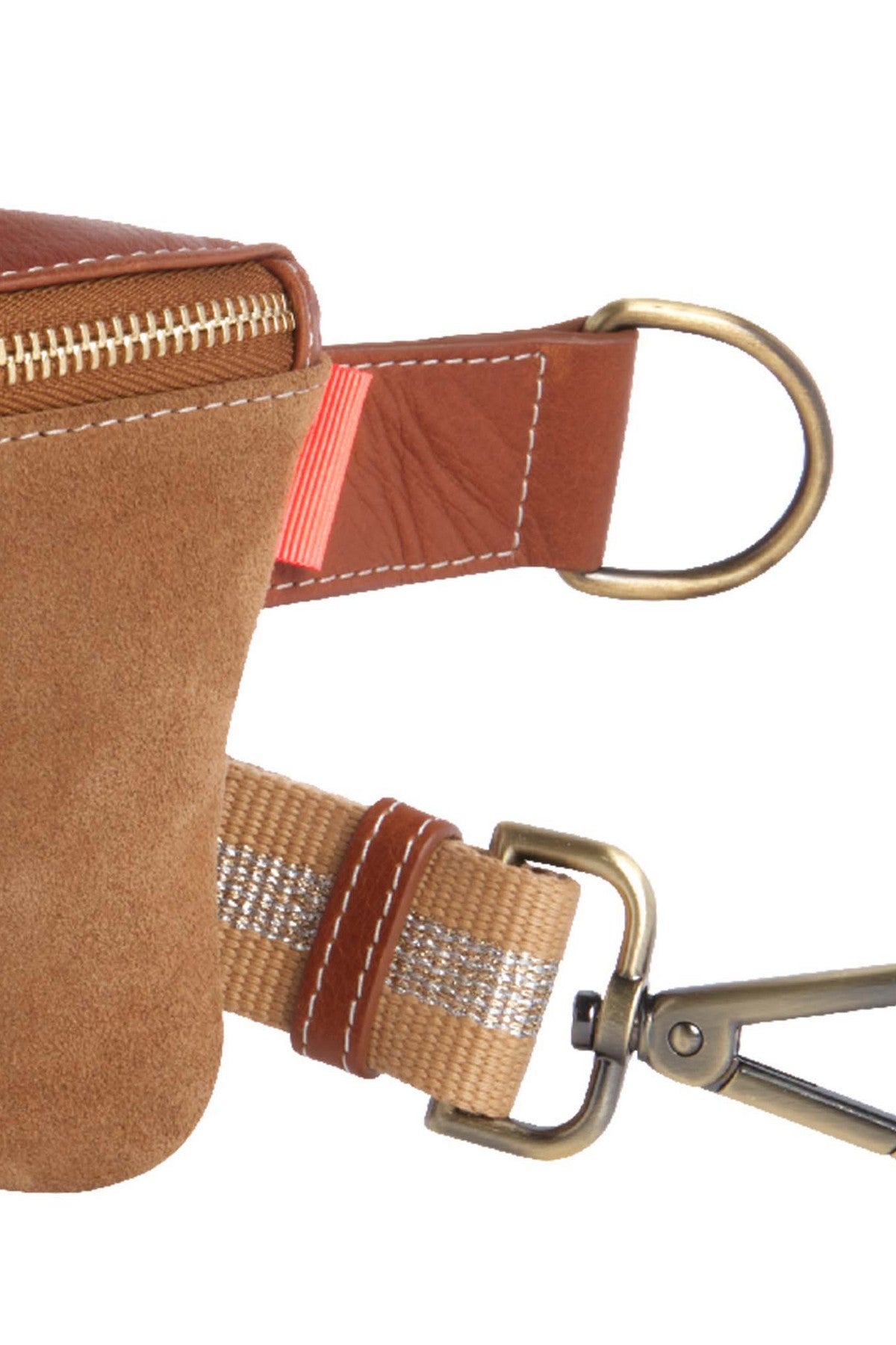 Marie Martens Coachella crossbody- en heuptas – Cognac