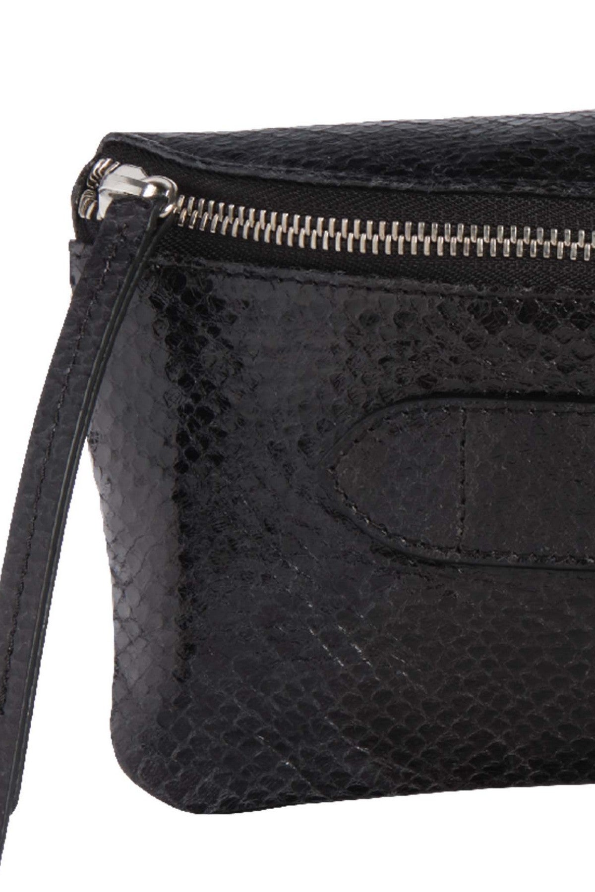 Marie Martens Coachella crossbody- en heuptas – Black Python
