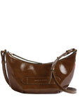 Marie Martens Baby Smile Mini crossbodytas in khakigroen vintage crinkle lakleer