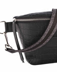 Marie Martens - Coachella XL croco - Heuptas XL - black