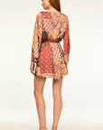 Misa Los Angeles - Twiggy dress - Kleed kort patchwork