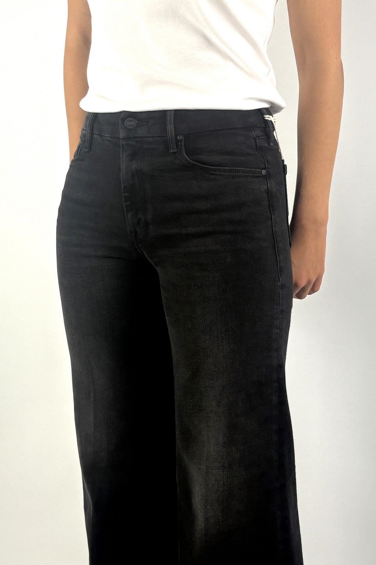 Mother The Roller Sneak flared jeans – Spiked Hair Art