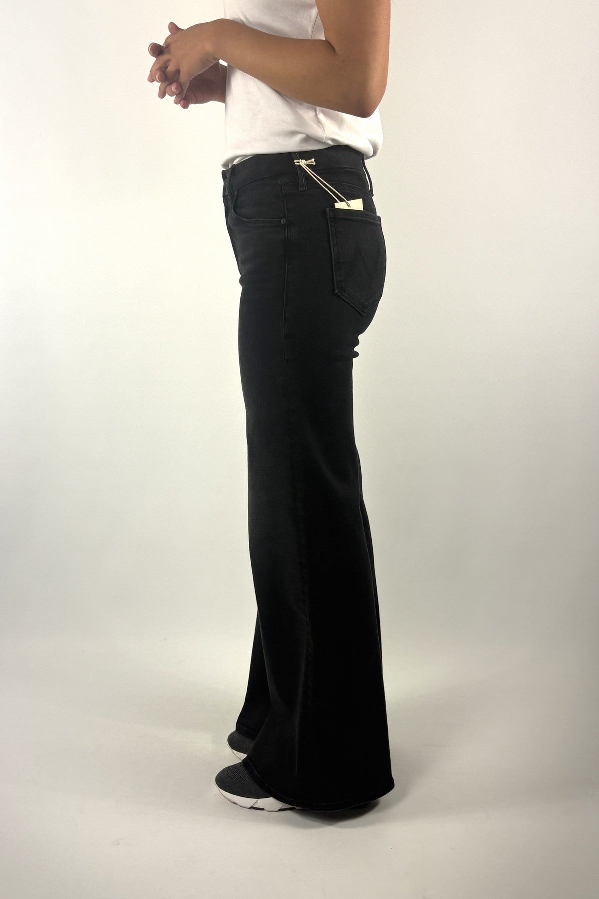 Mother The Roller Sneak flared jeans – Spiked Hair Art