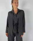 Natan - Desar-J5CE501-167 - Shirtbloes dubbel pand - chocolat