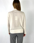 Natan - Mia-woolcash-170 - Pull knoopkraag - greige