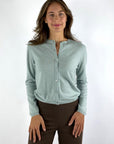 Natan Nelly-aircash 150 cashmere vest – Mint