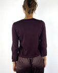 Natan Orso-merinos1 truitje merinowol met splitmouw – Aubergine