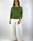 Natan - Nor-Persy - Pullover rdc Crêpe Viskose - GRÜN