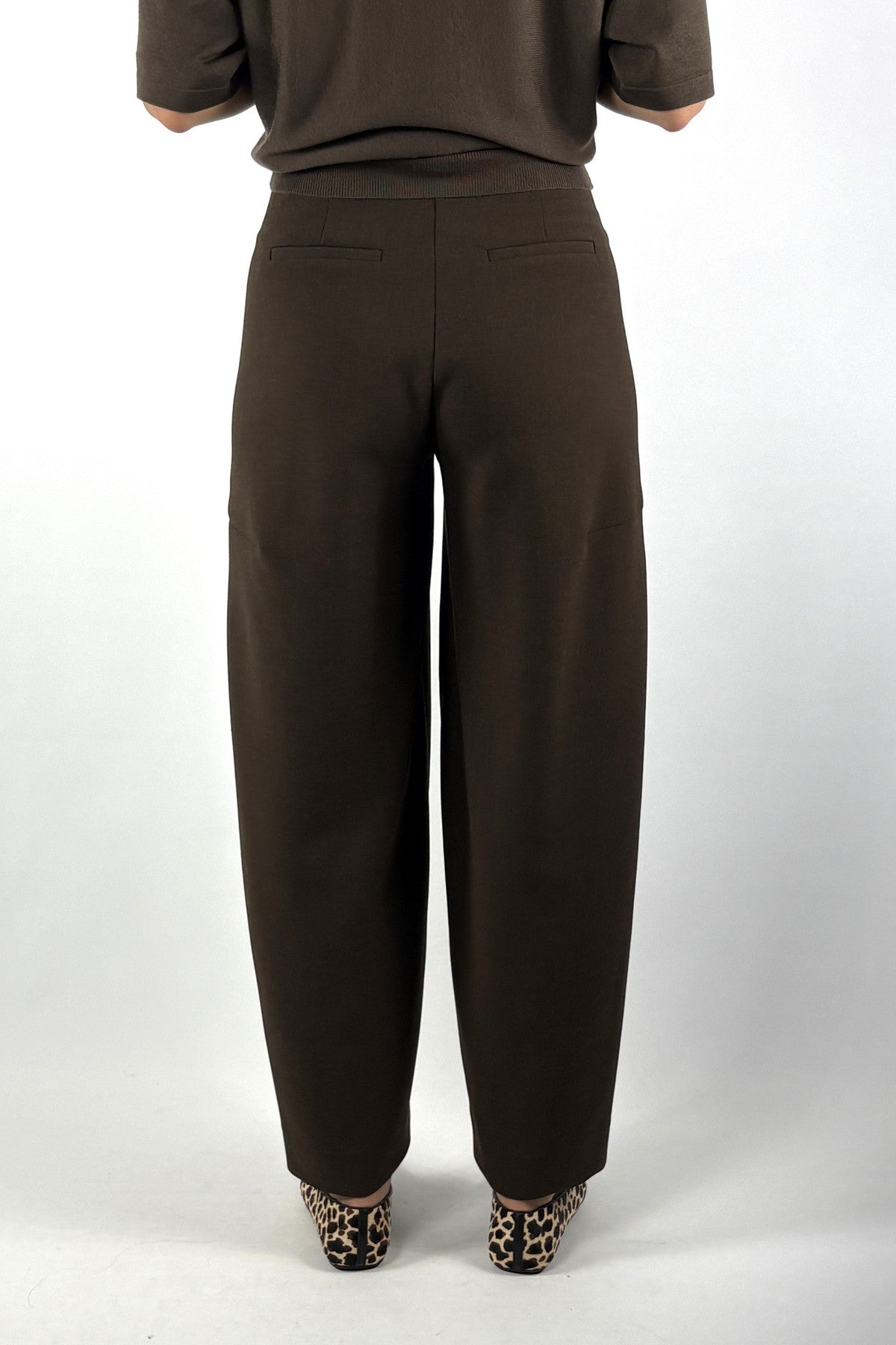Oscar The Collection - Lou Trousers - Hose in Knöchellänge - ESPRESSO