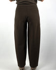 Oscar The Collection - Lou Trousers - Hose in Knöchellänge - ESPRESSO