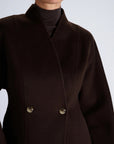 Oscar The Collection Vivienne Coat – Espresso