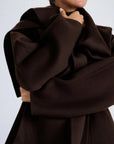 Oscar The Collection Vivienne Coat – Espresso