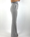 Oscar the Collection Laure trousers licht flared – Imperial Grey