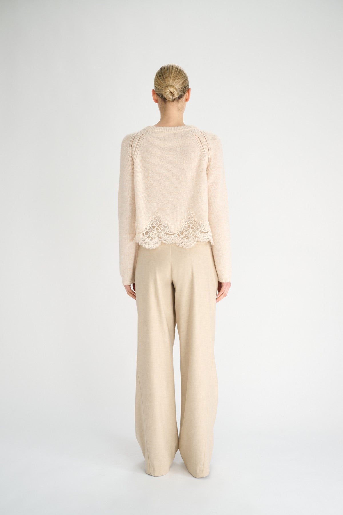 Oscar The Collection Hamilton Pullover – Macadamia