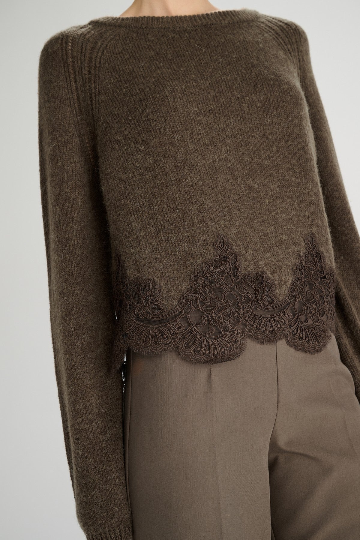 Oscar The Collection Hamilton Pullover – Woodland