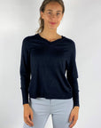 Oscar the collection - Jolene Pullover - Truitje V - navy