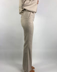 Oscar the collection - Sia Trousers - Broek flared - grey melange