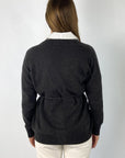 Peserico - S99486F12A - Gilet met riempje - ebony
