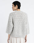 Peserico - A99575F03 | A76 - Sweater sequins alpaca