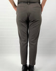 Seductive - Gina/6865/689 - Broek chinoh riempje - mocca