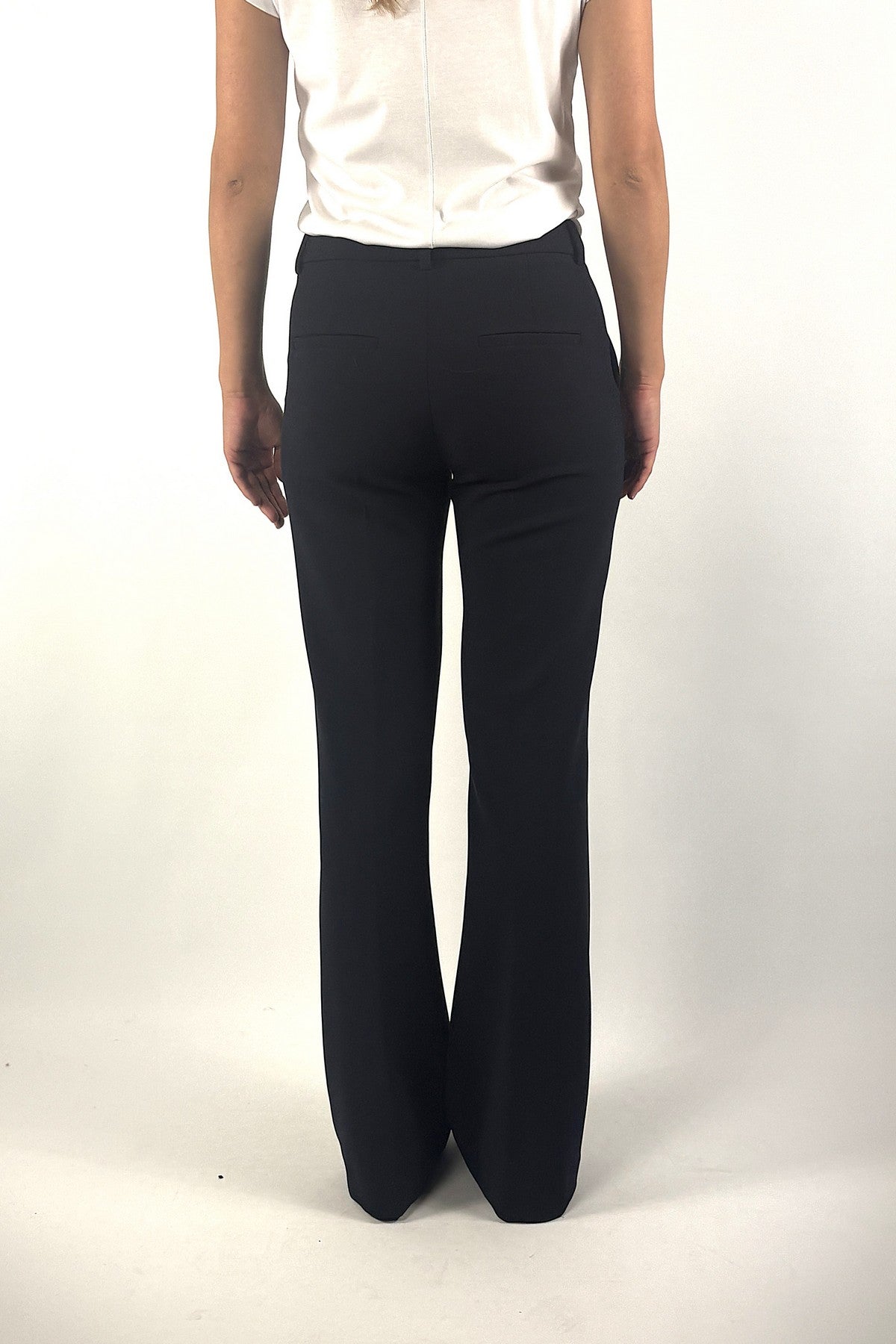 Seductive Rosie bootcut broek met wijde pijpen – Marine
