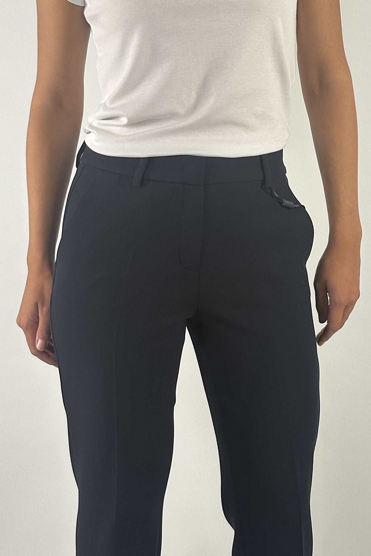 Seductive Rosie bootcut broek met wijde pijpen – Marine