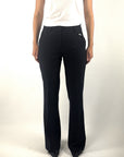 Seductive Rosie bootcut broek met uitlopende pijpen in Marine