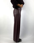 Seductive Kimberly 929628/9052 wide-leg broek lederlook – Barolo