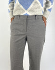 Seductive - Luca 925961/6100 - Broek cashmere touch - marble grey