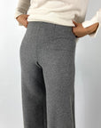 Seductive - Kimberly 929628/6103 - Broek wijd wool flannel - silver