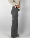 Seductive - Kimberly 929628/6103 - Broek wijd wool flannel - silver
