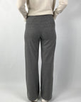 Seductive - Kimberly 929628/6103 - Broek wijd wool flannel - silver
