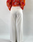 Seductive - Kimberly 8822 | 110 - Broek wijd light jersey - white