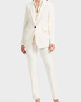 Marc Cain - VC 34.17 W09 | 116 - Blazer 1 knoop - soft cream